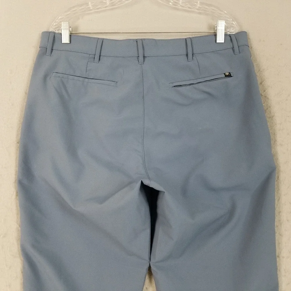 Banana Republic Pants Mens 36x30 Blue Performance Chino Straight Leg Polyester